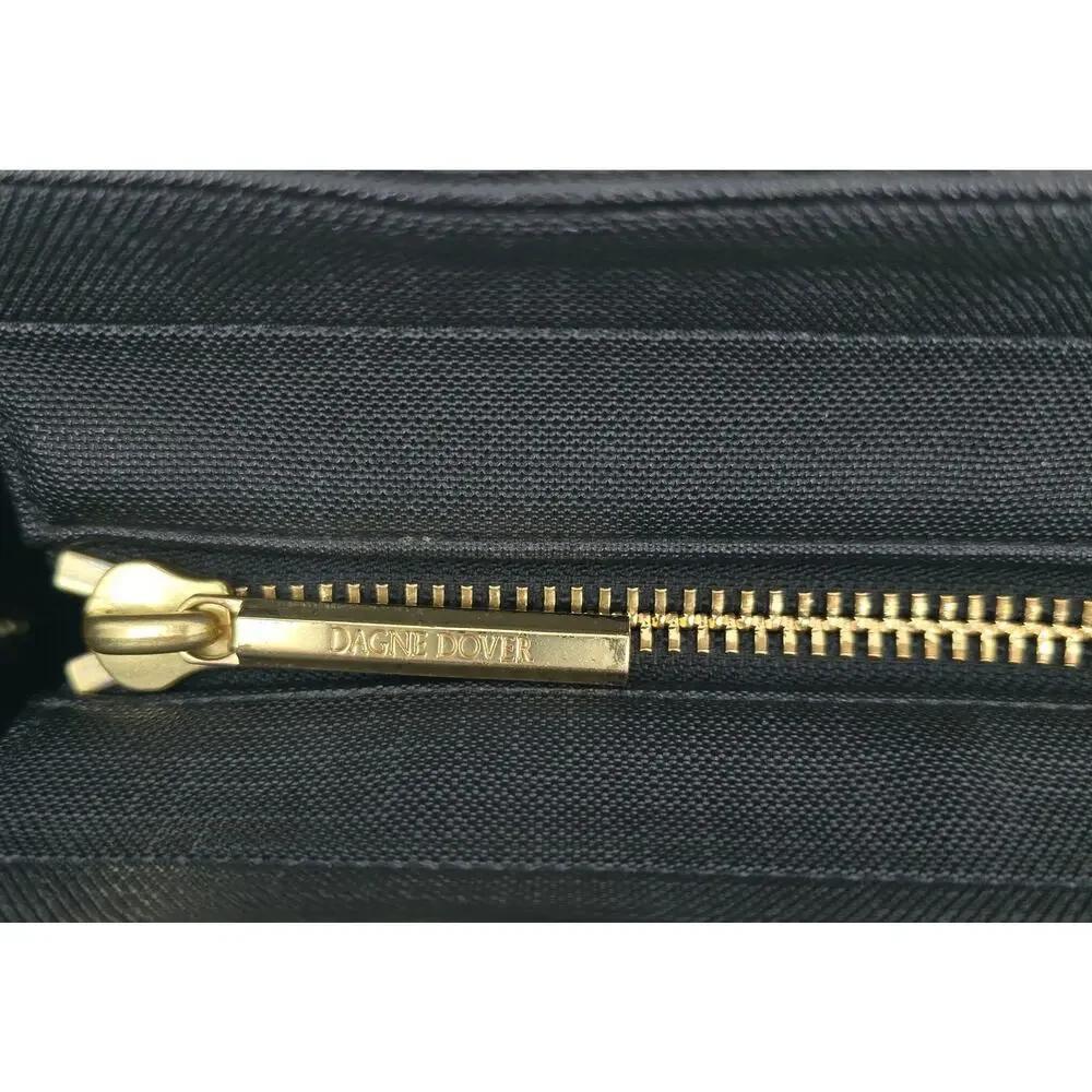 Dagne Dover Signature Tote‎ Classic Onyx Black Laptop Work Bag